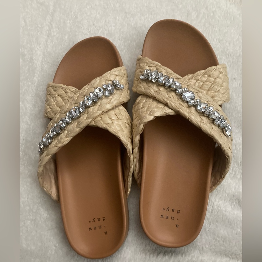 A New Day Tan Sandals